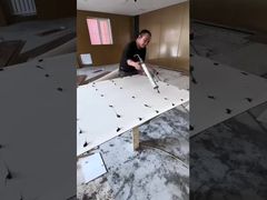 Installazione di impiallacciatura in legno PVC