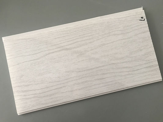 Pannelli in PVC piatti in legno da 2,5 kg, lucidi, per soffitto di appartamento, pannello in PVC effetto legno lucido per l'America Latina
