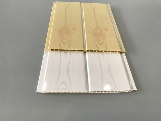 200 × 5.95M Interni Pvc Artistico Pannelli di rivestimento in legno Per ristorante 7 mm Spessore 8 pollici pannello di soffitto in pvc colore di legno popolare