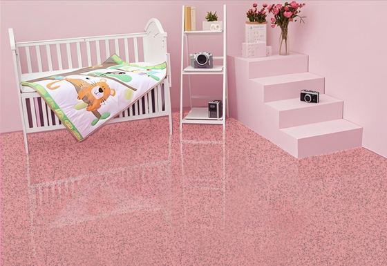 Vernice autolivellante bicomponente per pavimenti in resina epossidica effetto marmo, ecologica Rivestimento per pavimenti in resina epossidica per uso domestico, pavimento in sabbia colorata