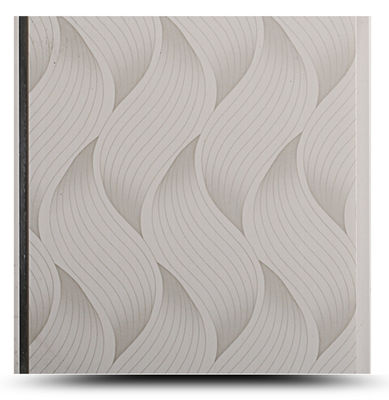 Disegni a colori popolari pannello in PVC per soffitto e parete Wave Printed Pvc Bathroom Wall Panels Pannello impermeabile Da bagno