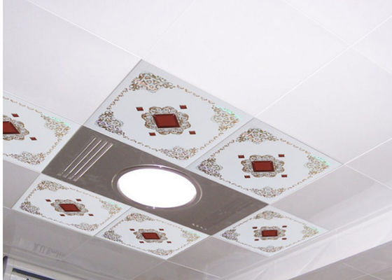 Pannelli per soffitto economici a prova di umidità per controsoffitti, spessore 7 mm, pannello quadrato