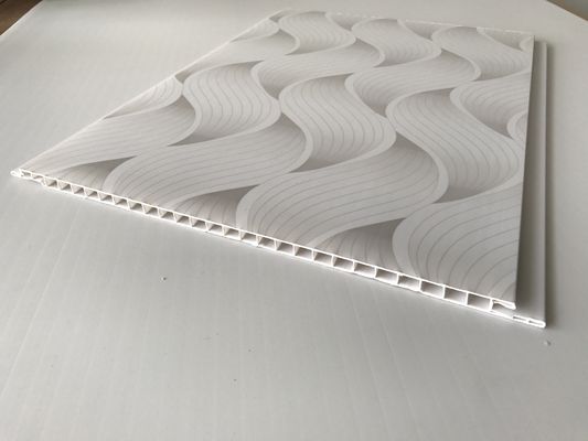 Disegni a colori popolari pannello in PVC per soffitto e parete Wave Printed Pvc Bathroom Wall Panels Pannello impermeabile Da bagno