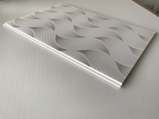 Disegni a colori popolari pannello in PVC per soffitto e parete Wave Printed Pvc Bathroom Wall Panels Pannello impermeabile Da bagno