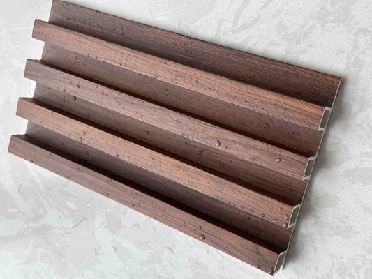 160 mm WPC griglia lamiera 3D Pvc pannelli di parete a fiocco impermeabile