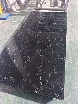 Pannelli di PVC UV impermeabili pannelli di marmo per pareti pannelli decorativi ad alta lucentezza