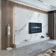 Pannelli di PVC UV impermeabili pannelli di marmo per pareti pannelli decorativi ad alta lucentezza