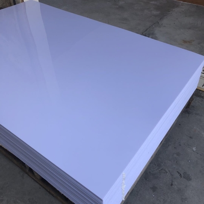 Carta di polistirolo bianco porcellana pannello bianco PS stampa UV fogli di plastica PS