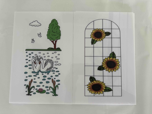 fogli di plastica in polistirolo colorato, pannelli divisori per porte decorative, pannelli di plastica per porte, fogli di stampa decorativa