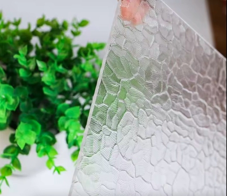 2 mm 3 mm PS pannelli di porta in plastica con texture trasparenti in rilievo fogli di pubblicità PS