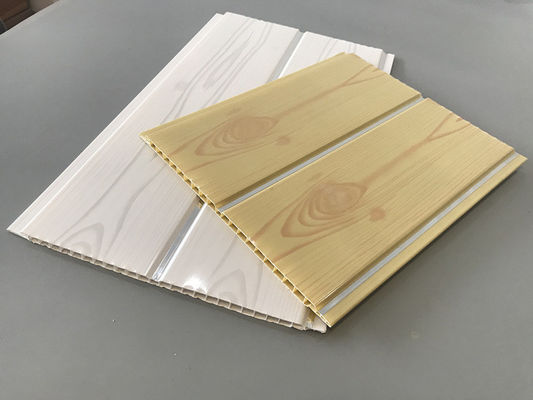 200 × 5.95M Interni Pvc Artistico Pannelli di rivestimento in legno Per ristorante 7 mm Spessore 8 pollici pannello di soffitto in pvc colore di legno popolare