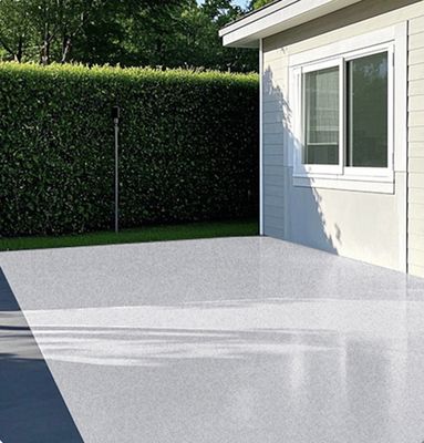 Rivestimento per pavimenti epossidici effetto marmo a specchio, vernice per pavimenti resistente all'usura, durevole, con sabbia colorata