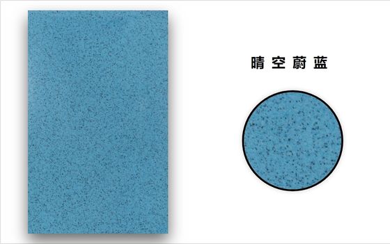 Vernice per pavimenti in sabbia colorata epossidica facile da installare per uso esterno Verniciatura epossidica al quarzo a due componenti Pavimentazione epossidica colorata