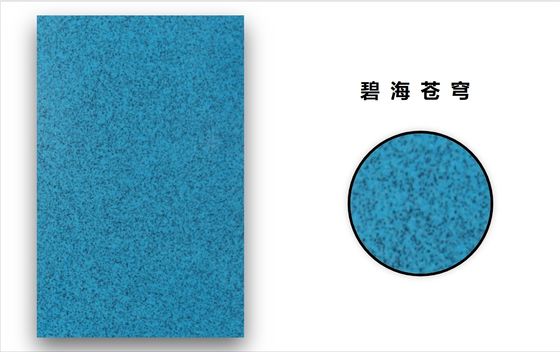 Vernice per pavimenti in sabbia colorata epossidica facile da installare per uso esterno Verniciatura epossidica al quarzo a due componenti Pavimentazione epossidica colorata