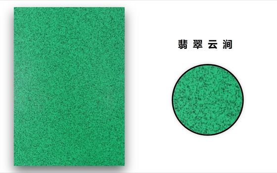 Vernice per pavimenti in sabbia colorata epossidica facile da installare per uso esterno Verniciatura epossidica al quarzo a due componenti Pavimentazione epossidica colorata