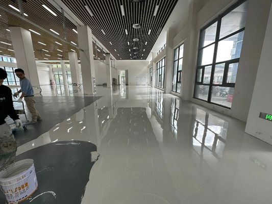 Colorato rivestimento di sabbia epossidica Pavimento a effetto marmo economico Pavimento in resina epossidica per casa Vernice per pavimenti auto-nivelazione colore sabbia buona scelta per pavimenti GYM