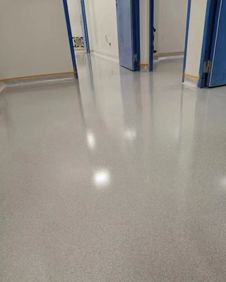 Pavimenti industriali epossidici a basso costo Pavimenti di sabbia color resina epossidica brillante a basso costo Vernici per pavimenti autolivello per giardini e ospedali