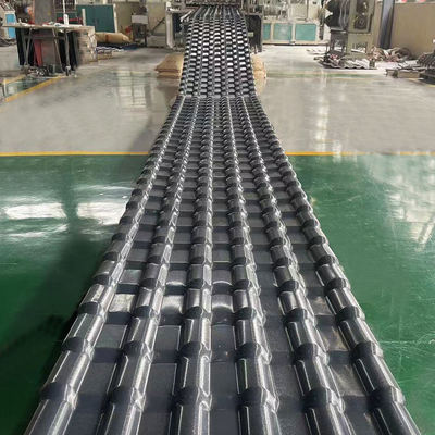 Case residenziali Peso leggero 2 mm Spessore in stile spagnolo Materiale di copertura in PVC per la costruzione