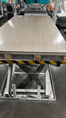 1220×2440mm placa di cristallo di carbonio foglio di pietra di carbonio lamina di pvc per parete interna fabbrica di pvc chapa legno