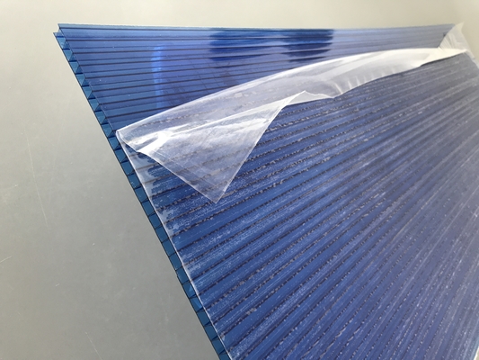 Il tetto blu del policarbonato riveste lo spessore della materia prima 6mm Makrolon/di Lexan