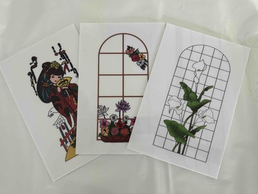 Stampa UV fogli di polistirolo stampa 3D fogli di plastica decorativi pannello pubblicitario in bianco