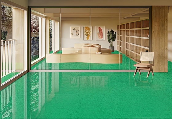 Colorato rivestimento di sabbia epossidica Pavimento a effetto marmo economico Pavimento in resina epossidica per casa Vernice per pavimenti auto-nivelazione colore sabbia buona scelta per pavimenti GYM
